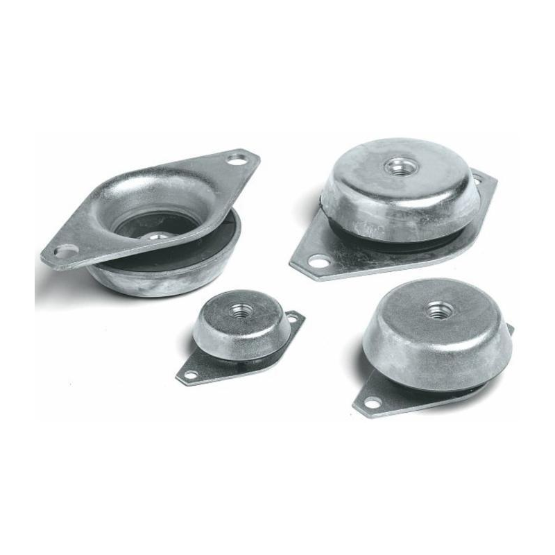 SUPPORTO ANTIVIBRANTE Ø 60 CON DADO M10