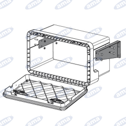 KIT STAFFE PER MONTAGGIO ORIZZONTALE CASSETTE PORTA ATTREZZI