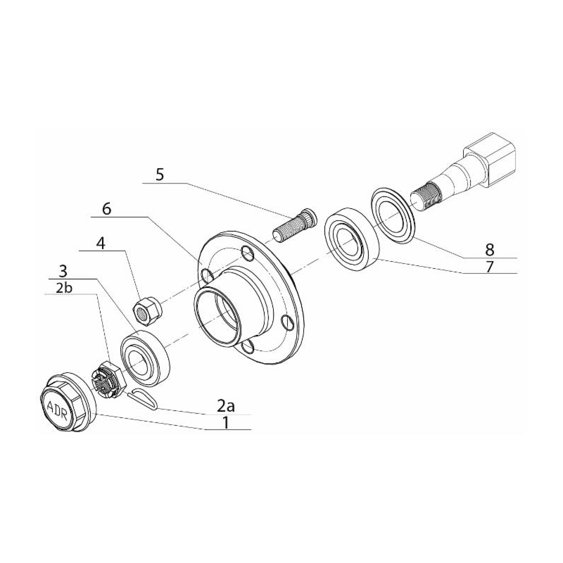 DISCO 4 FORI M12X1,5 ADR