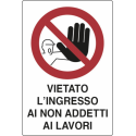 CARTELLO SEGNALETICA ALLUMINIO 30X20
