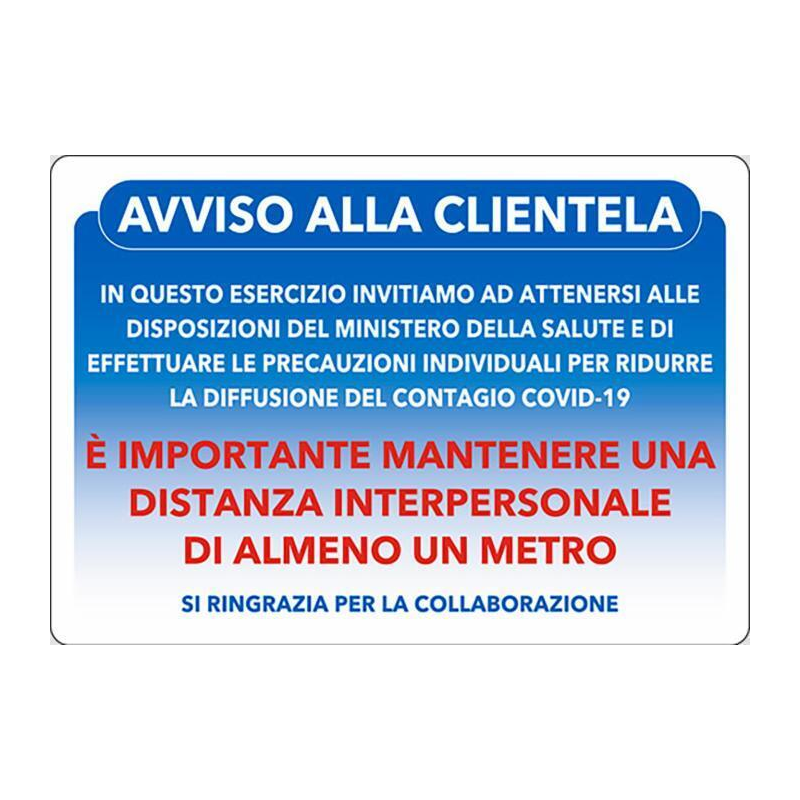 SEGNALETICA COVID-19