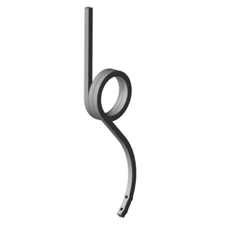 MOLLA PER COLTIVATORE DRITTA 20X20 DX