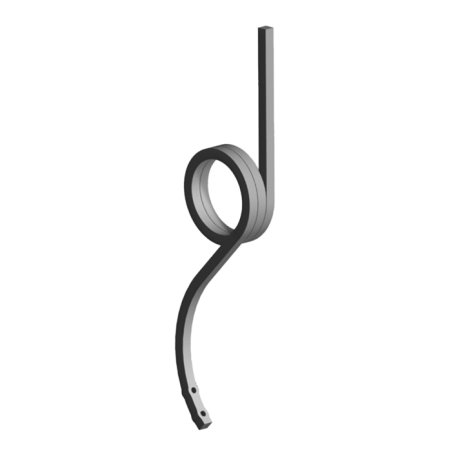 MOLLA PER COLTIVATORE DRITTA 20X20 SX
