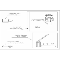 KIT DISPOSITIVO SICUREZZA PIU' LEVA INFERIORE PER MOTORI BENZINA