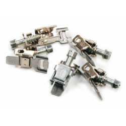 Ganci con vite per fascetta a nastro