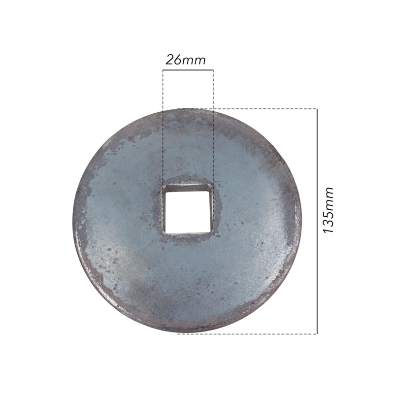FLANGIA PER ASSE FRANGIZOLLE