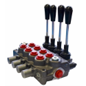 DISTRIBUTORE WALVOIL MODELLO SD5 A 4 LEVE 1ª, 2ª, 3ª DOPPIO EFFETTO 4ª DOPPIO EFFETTO FLOTTANTE 40 LITRI