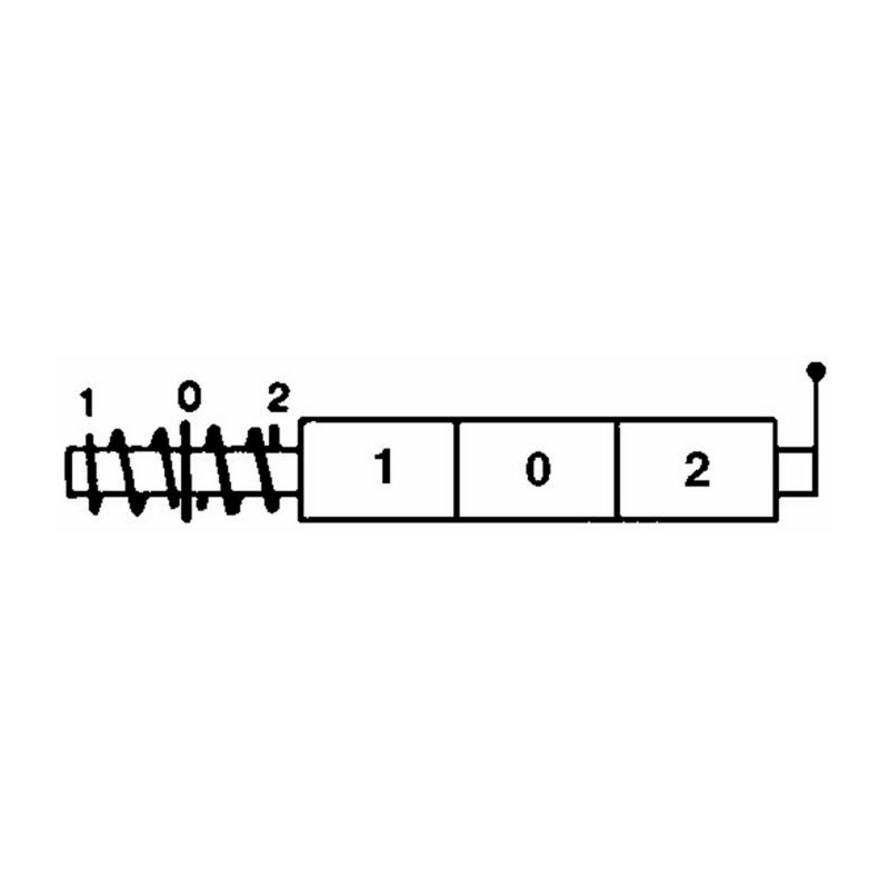 DISTRIBUTORE MODELLO BASIC A 2 LEVE 1ª SEMPLICE EFFETTO 2ª DOPPIO EFFETTO 40 LITRI