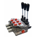 DISTRIBUTORE MODELLO BASIC A 3 LEVE 1ª e 2ª DOPPIO EFFETTO 3ª SEMPLICE EFFETTO 40 LITRI