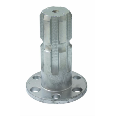 ALBERINO SCANALATO CON FLANGIA PROFILO 1"3/8 Z6