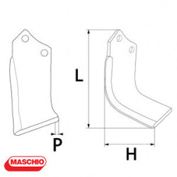 M29100406R Zappa elicoidale sx Originale