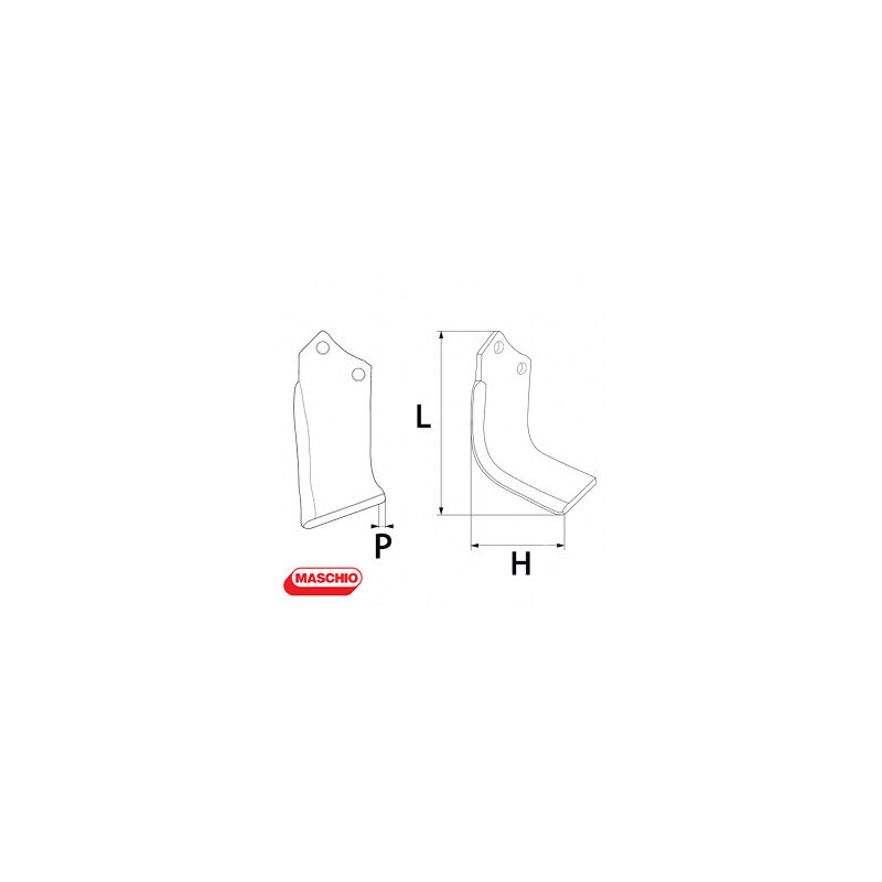 M29100406R Zappa elicoidale sx Originale