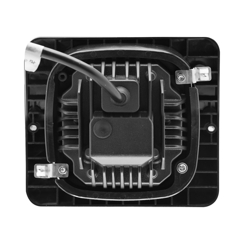 Proiettore LED  quadrato con cornice, compatibile con Fendt, Case-IH, Steyr, Mercedes-Benz MB-TRAC