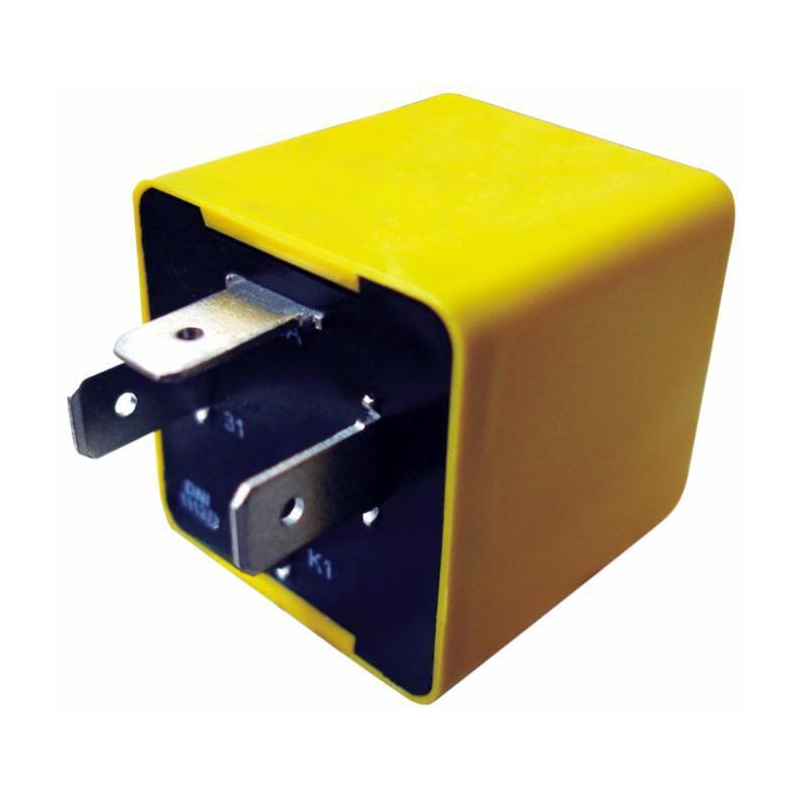 INTERMITTENZA LAMPEGGIANTE 12V 3 TERMINALI PER FANALI AL LED E PER FANALI ALOGENI