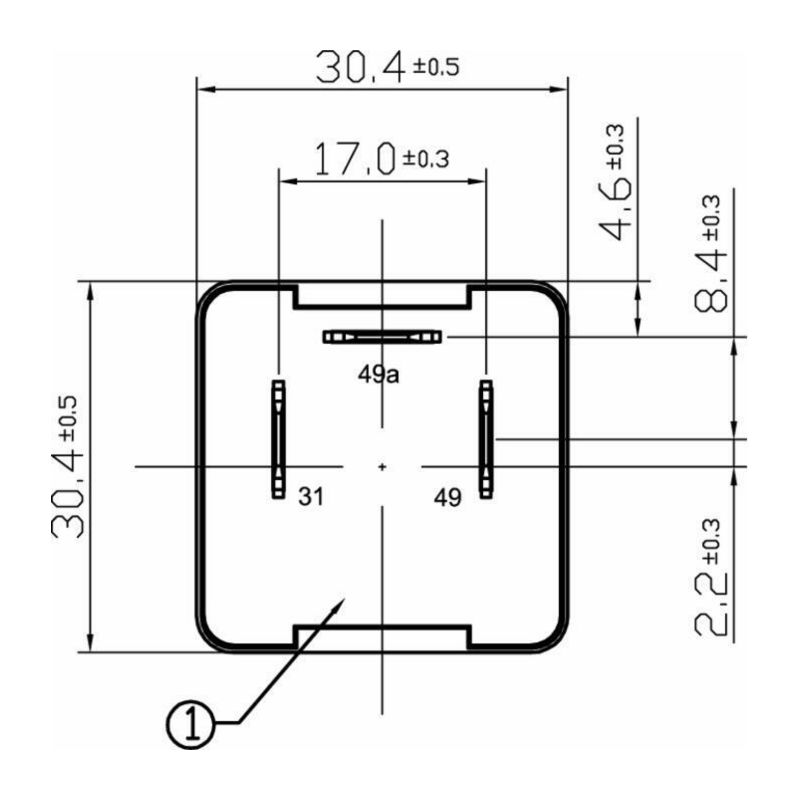 INTERMITTENZA LAMPEGGIANTE 12V 3 TERMINALI PER FANALI AL LED E PER FANALI ALOGENI
