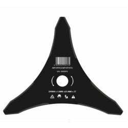 DISCO 3 DENTI ACCIAIO √ò300-3