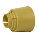 CONICAL CAP WITH STRAP ATTACHMENT