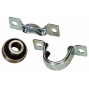SUPPORTO RITTO LAMIERA Ø20 SBPP204