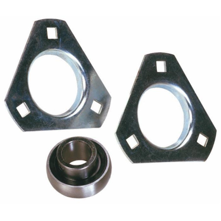SUPPORTO A FLANGIA TRIANGOLARE Ø35 SBPFT207