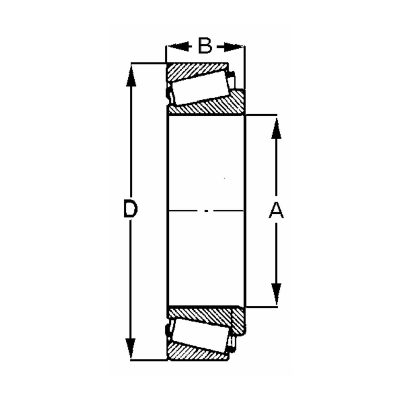 CUSCINETTO ADATTABILE A 32210