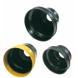 CONTROCUFFIA LUNGA IN PLASTICA Ø 225 LUNGHEZZA 190 MM