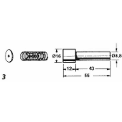 PULSANTE COMPLETO ADATTABILE WALTERSCHEID, 16x55