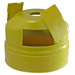 CONTROCUFFIA CON 2 SPORTELLI Ø 280 LUNGHEZZA 210 MM