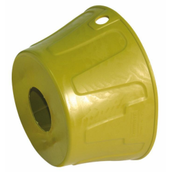 CONTROCUFFIA OVALE PLASTICA ø211X140 LUNGHEZZA 113 MM