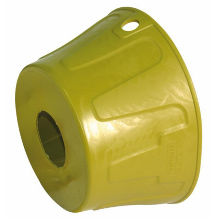 CONTROCUFFIA OVALE PLASTICA ø211X140 LUNGHEZZA 113 MM