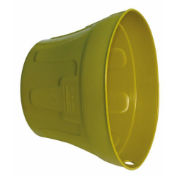 CONTROCUFFIA OVALE PLASTICA ø234X140 LUNGHEZZA 150 MM