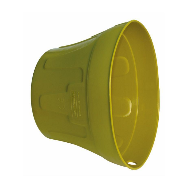 CONTROCUFFIA OVALE PLASTICA ø234X140 LUNGHEZZA 150 MM