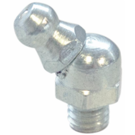INGRASSATORE BECCUCCIO 45° M8x1 ESAGONO 9mm