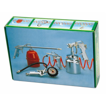 KIT ACCESSORI COMPRESSORE ATTACCO RAPIDO TEDESCO