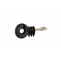 ISOLATORE AD ANELLO CON VITE PER FERRO Ø 6 MM