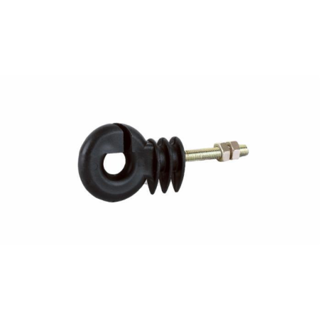 ISOLATORE AD ANELLO CON VITE PER FERRO Ø 6 MM