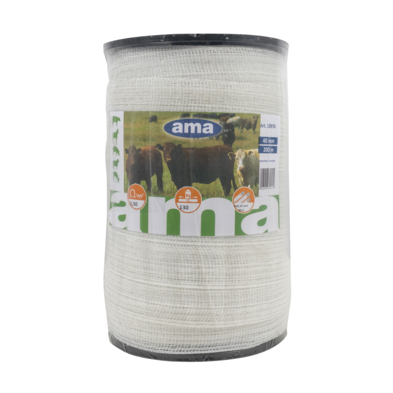 BANDA FIBRA ACCIAIO 40MM 200MT