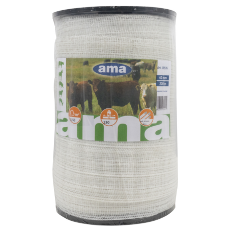 BANDA FIBRA ACCIAIO 40MM 200MT