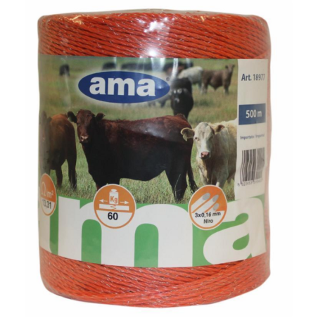 BOBINA FILO ELETTRIFICATO 500 M