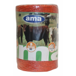 BOBINA FILO ELETTRIFICATO ARANCIO LUNGHEZZA 250 MT
