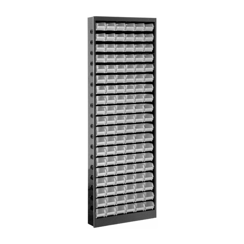 ARMADIO METALLICO CON 114 CONTENITORI